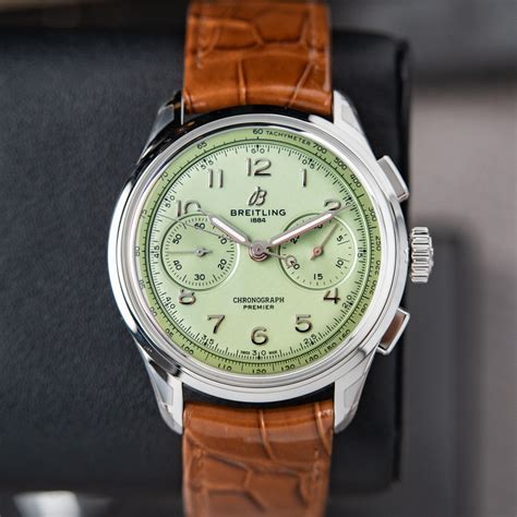 Breitling watches pistachio